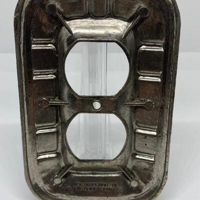 LOTJ25: Vintage Ornate Tack & Howe Outlet Plate and Made in France Souvenir Trinket Dish