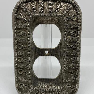 LOTJ25: Vintage Ornate Tack & Howe Outlet Plate and Made in France Souvenir Trinket Dish