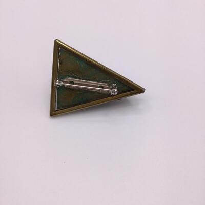 LOTJ110: Handcrafted Modernist Brooch