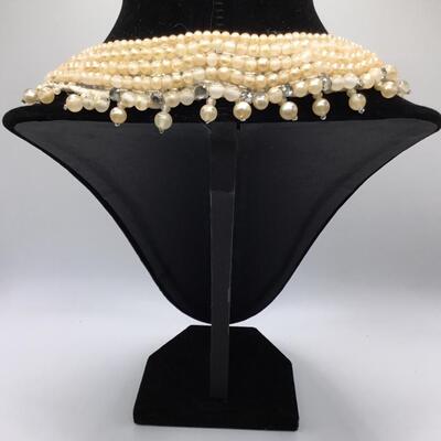 LOTJ119: REPAIR LOT Vintage Collar and Beads