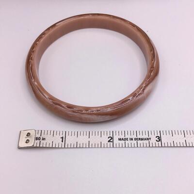LOTJ158: Four Costume Bracelets - Metal, Wood, Plastic
