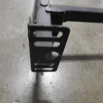 Adjustable Metal Bed Frame: Adjusts From Full Size -to- King Size