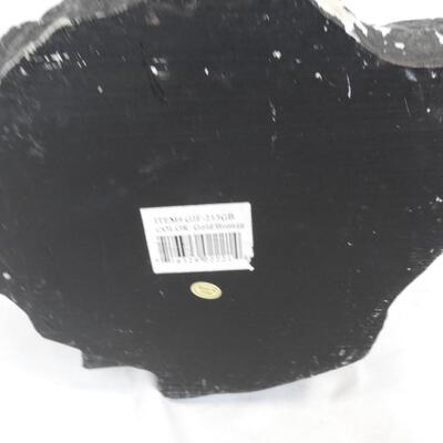 Cherub Statue, Painted, 14" Tall, Some Paint Is Scratched Off-See Pictures