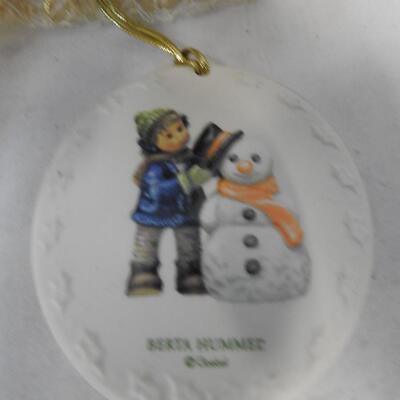 Christmas Ornaments: Blown Glass, Berta Hummel, Tumbling Bears, Some Vintage