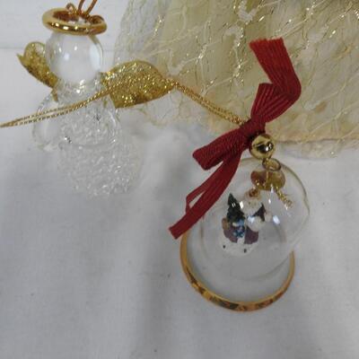 Christmas Ornaments: Blown Glass, Berta Hummel, Tumbling Bears, Some Vintage