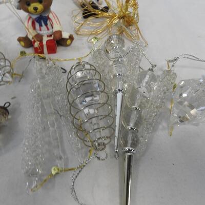 Christmas Ornaments: Blown Glass, Berta Hummel, Tumbling Bears, Some Vintage