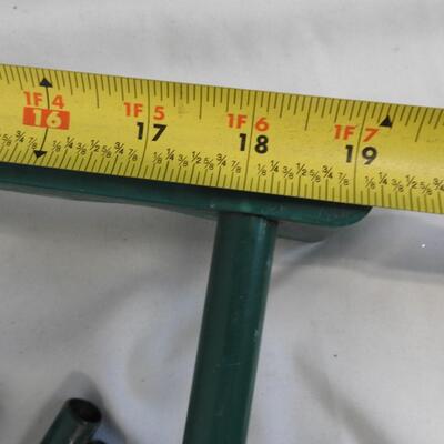 Standing Clothes Rack, Metal & Plastic, Green