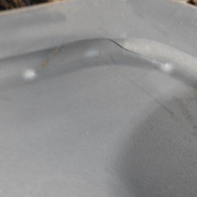 3 Sterilite Totes: 1- 30 Gallon w/Lid, Crack on Lid, 2- 35 Gallon-No Lids