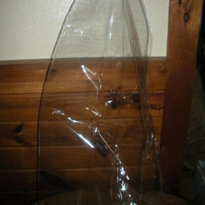 Set of Two 30" Doll Display Covers Made of Heavy-Duty Vinyl to Protect Your Dolls