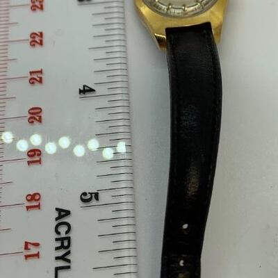LOT:34: Timex Ladyâ€™s Electric Watch Black watchband