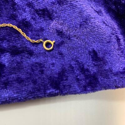 LOT:40: 12k 24â€ Fine Chain Necklace