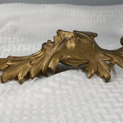 Vintage Brass Figural Harlequin Face Wall Hanging