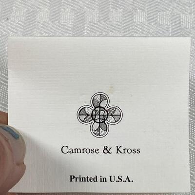 Camrose & Kross Audrey Hepburn Collection Gold & Silver Tone Crystal CZ Cocktail Ring
