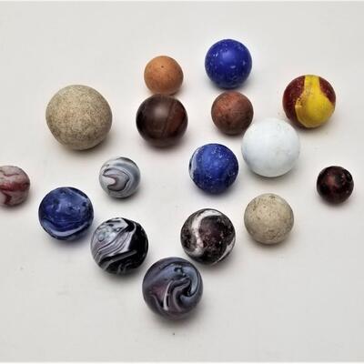 Lot #21  Lot of Antique Marbles