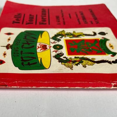 ORIGINAL 1936 GONG HEE FOT CHOY TELLS YOUR FORTUNE BOOK MARGARETE WARD