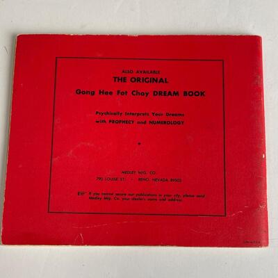 ORIGINAL 1936 GONG HEE FOT CHOY TELLS YOUR FORTUNE BOOK MARGARETE WARD