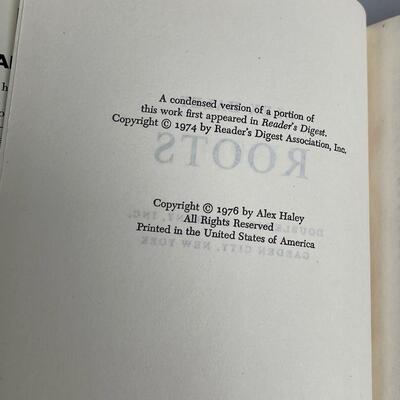 1st Edition Roots by Alex Haley Hardback Book