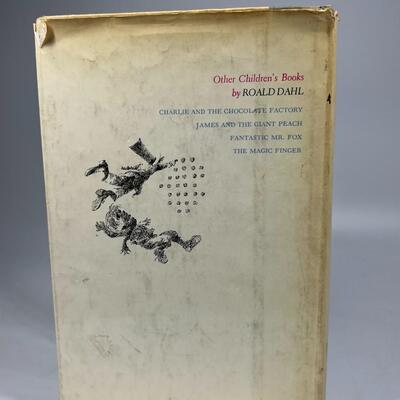 Vintage Roald Dahl Book Charlie and the Great Glass Elevator Sixth Printing Classic Book