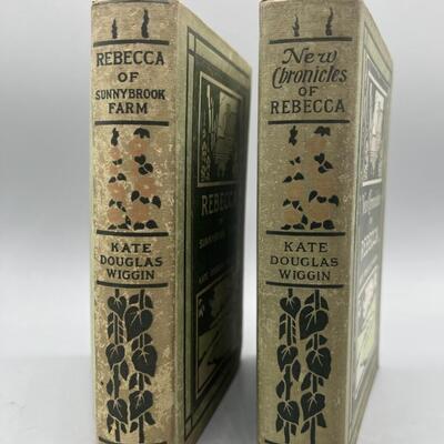 Antique Rebecca of Sunnybrook Farms Set of Story Books
