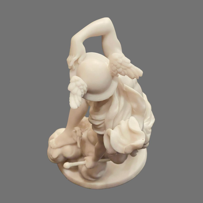 Hermes - Messenger of the Gods - Alabaster Sculpture