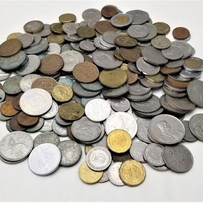 Lot #36  Large lot of defunct Foreign coins