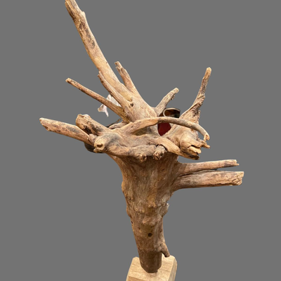 New Orleans Wood Artist depiction of Medusa - 27"
