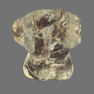 Mini Male Glass Torso by Mitchell Gaudet - 6"