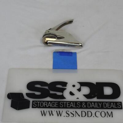 Vintage Oriental Fast Food Corporate Seal Embosser Stamp Handle and Seal