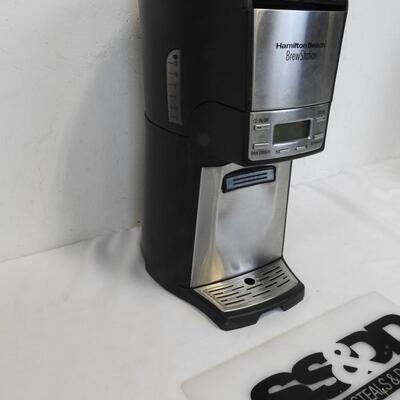 Coffee Maker, No Coffee Pot. Hamilton Beach Brew Station, 12 cup size.