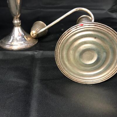 Sterling silver candlesticks