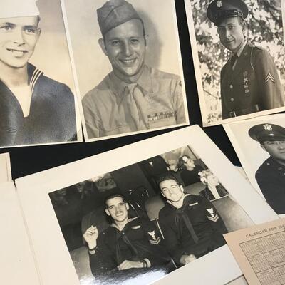 Military photo lot