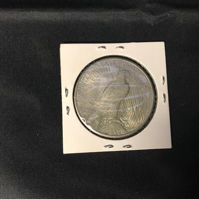 1922 Silver dollar