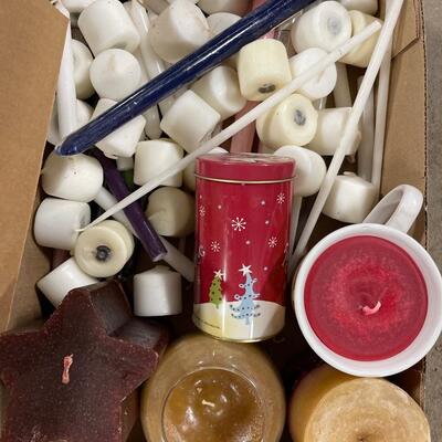 S31-Misc Candle, warmer, candlemaking lot
