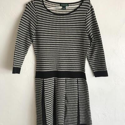 Ralph Lauren Drop Waist Sweater Dress Size S