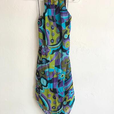 Sue Wong Multi-color Cocktail Dress Size 6
