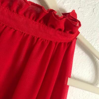 Red Evening Gown, Size S