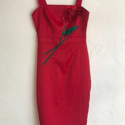 Vintage Look Made by Monoco Dress, Size S