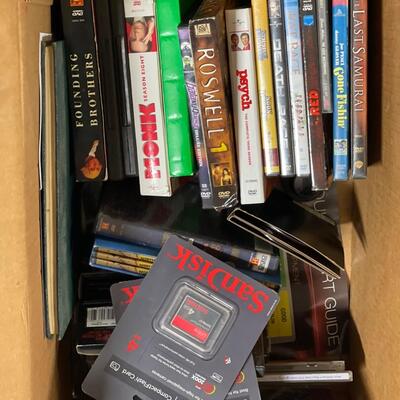 S65-Misc Music/DVD Lot