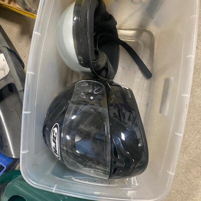 S69 Misc car parts and helmets, Ect