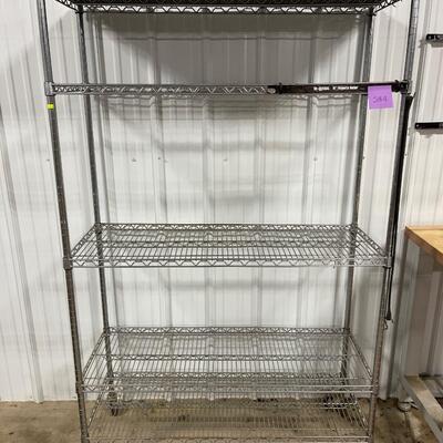 S84-Shelf on wheels