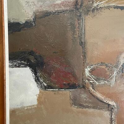 MCM Artwork - Schneider -original oil on canvas 58'