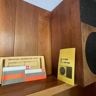 Vintage pair JBL 88 speakers