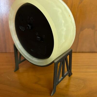Mission style desk clock