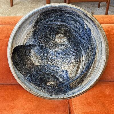 21" Pottery plate