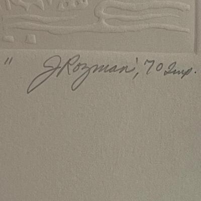 J. Rozman 70' "Nickee's Rainbow" Signed 13/25