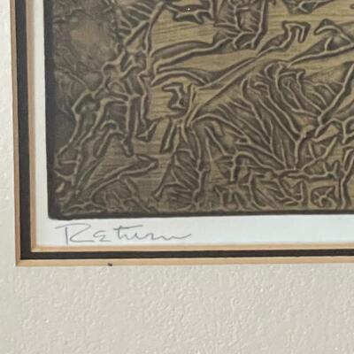 Dean Meeker "Return" Signed 38" x 25"