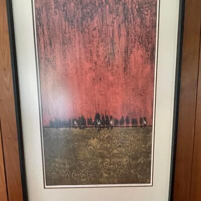 Dean Meeker "Return" Signed 38" x 25"