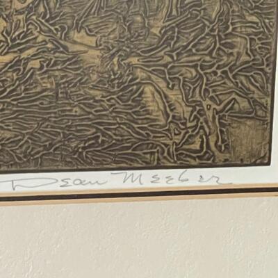 Dean Meeker "Return" Signed 38" x 25"