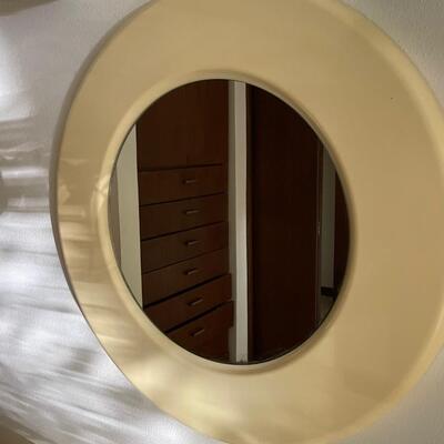 Fantastic Lucite mirror 70's