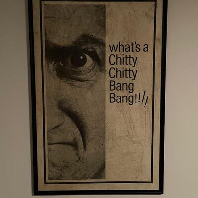 Framed Poster "What's a Chitty Chitty Bang Bang"